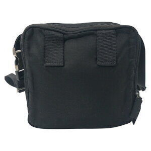 Prada Tessuto black bag nylon shoulder logo triangle